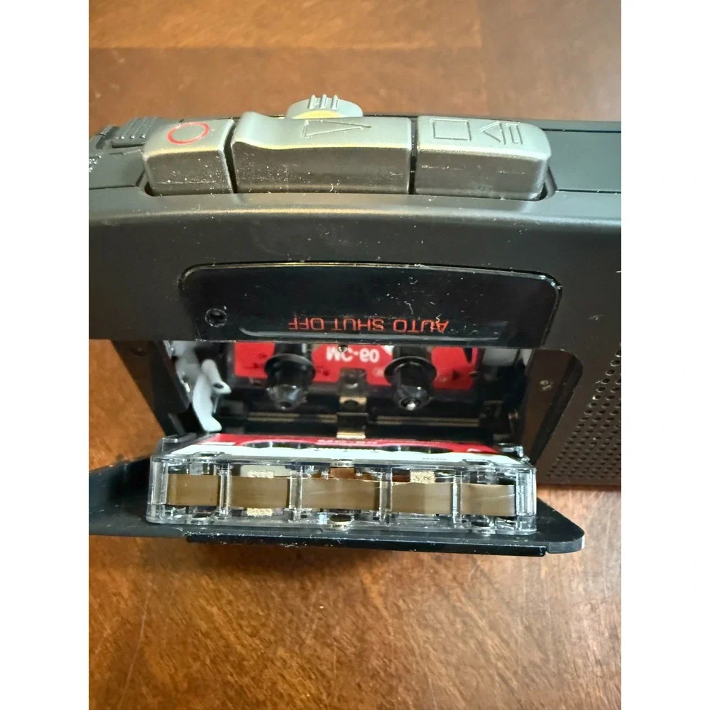 Vintage Sony Microcassette Recorder‎ Auto Shut Off Voice Recorder